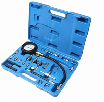 Набор для измерения давления в топливных системах RF-919G1A (0-10 bar) 21пр. в кейсе (ст.арт RF-921G